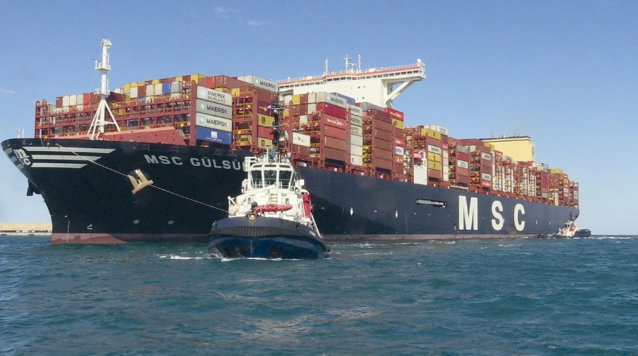 MSC superó en el último mes los 7 millones de TEUs de capacidad.
