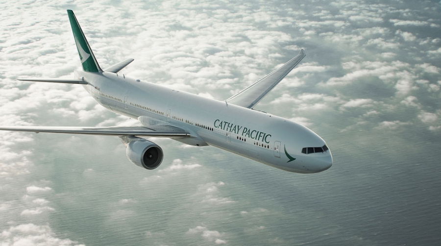 Cathay Pacific Airways transporta un 2,7% m&aacute;s de pasajeros hasta junio
