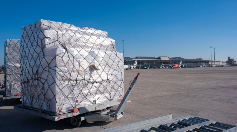 La carga aérea sigue acelerando, con Zaragoza creciendo un 107%