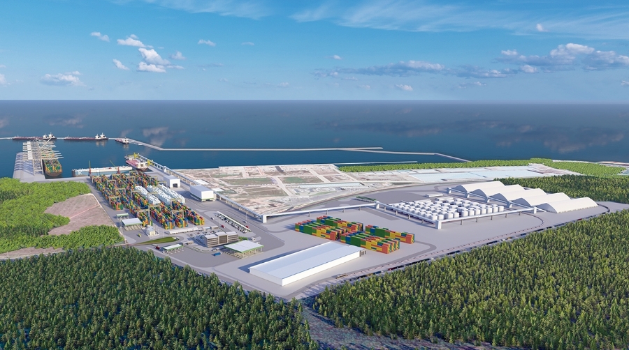 La nueva terminal prevé comenzar a operar a mediados de 2028. Foto Imetame Group.