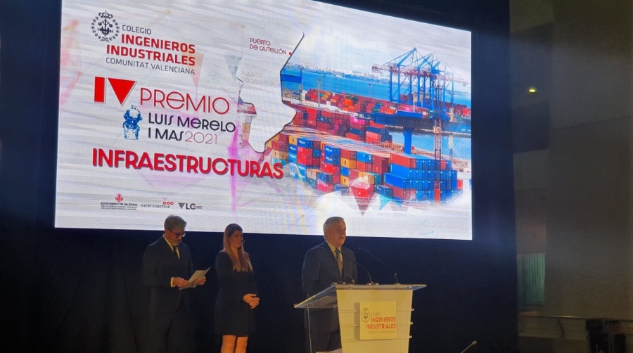 El&nbsp;COIICV reconoce la labor de Valenciaport durante la pandemia con el premio&nbsp;Luis Merelo