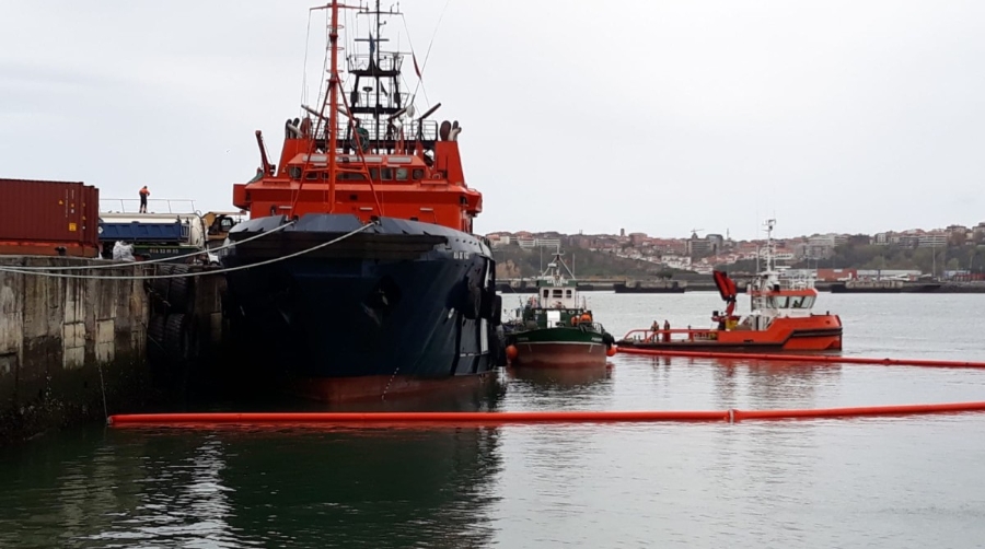 Tradebe Puerto de Bilbao-Linersa trata y recicla 330.000 litros de emulsi&oacute;n del &ldquo;Grande Am&eacute;rica&rdquo;