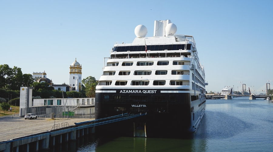 Terminal de Cruceros del Puerto de Sevilla.