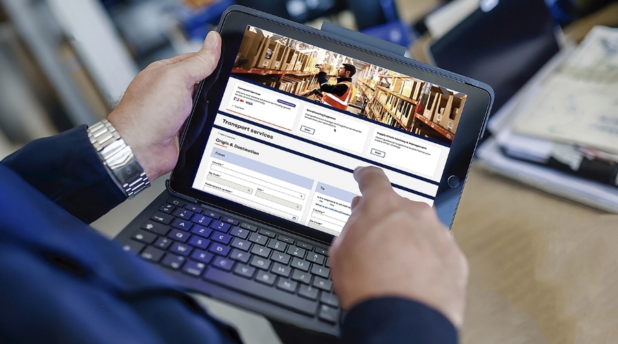 La plataforma está diseñada para simplificar la compra de servicios logísticos. Foto Sebastien Ortola.