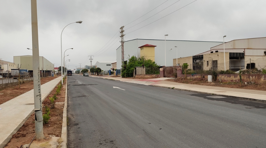 Finalizan las obras de mejora y modernizaci&oacute;n del pol&iacute;gono SEPES en Sagunto