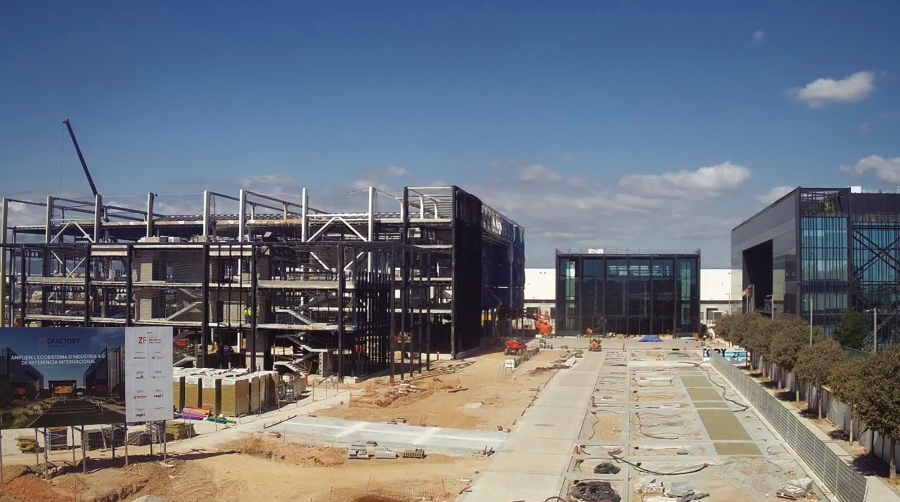 El CZFB da un paso más en la construcción de la segunda fase del DFactory Barcelona