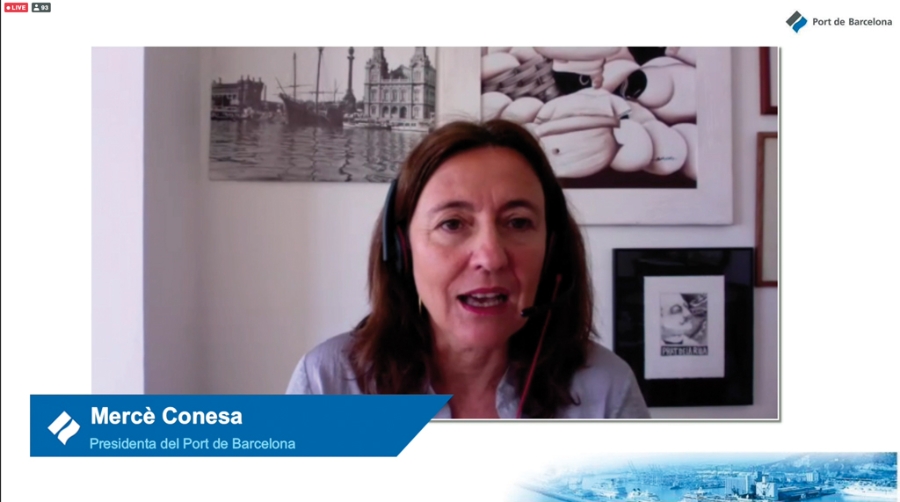 Merc&egrave; Conesa, presidenta de la Autoridad Portuaria de Barcelona.