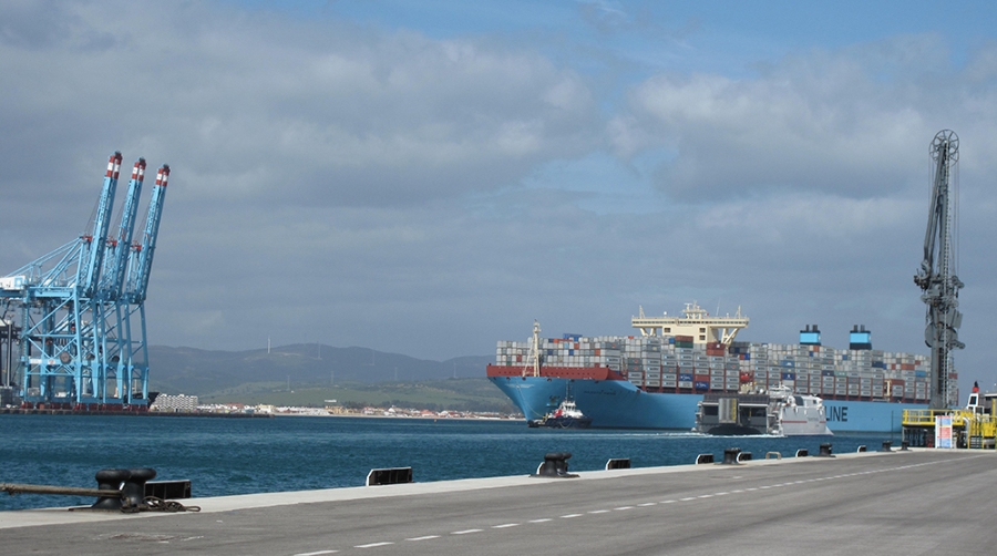 La actividad en Algeciras se paraliz&oacute; ayer a las 20:00 horas al exigir los estibadores un plus