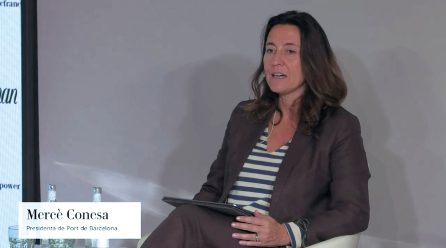 Merc&egrave; Conesa y Blanca Sorigu&eacute; repasan la estrategia innovadora del Port y del Consorci