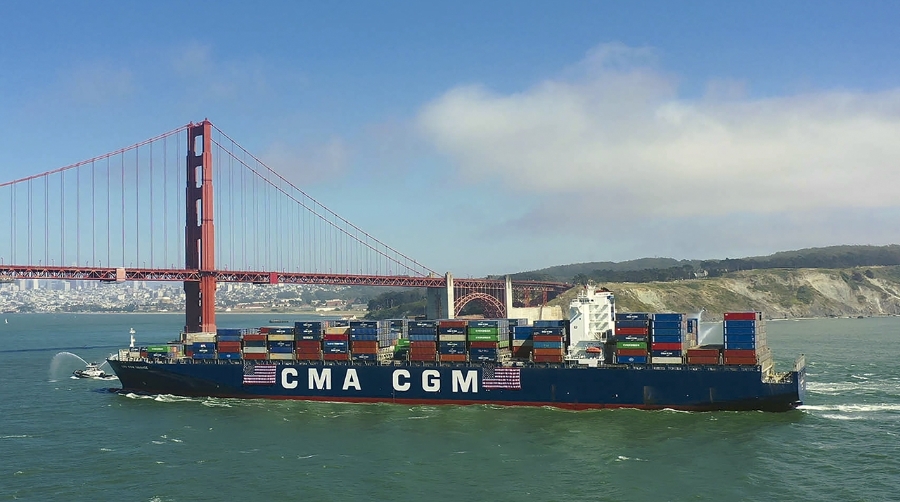 La importante inversión de CMA CGM refuerza su histórica asociación de transporte marítimo y logística con Estados Unidos.