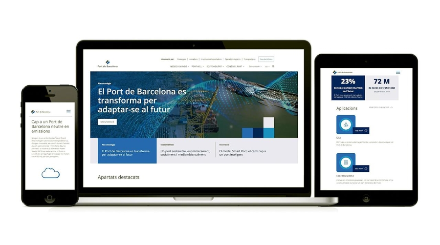 Port de Barcelona renueva su web para acercar sus servicios digitales a todos los públicos