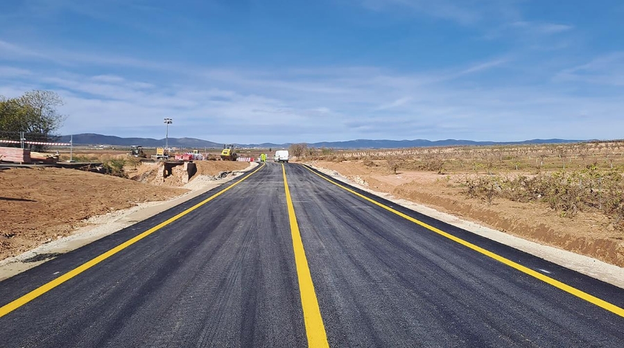 Transportes abre el desvío provisional de la N-330 en Utiel