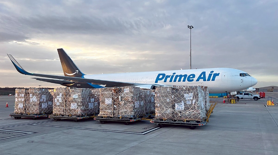 Imagen de archivo de un avión de Amazon.