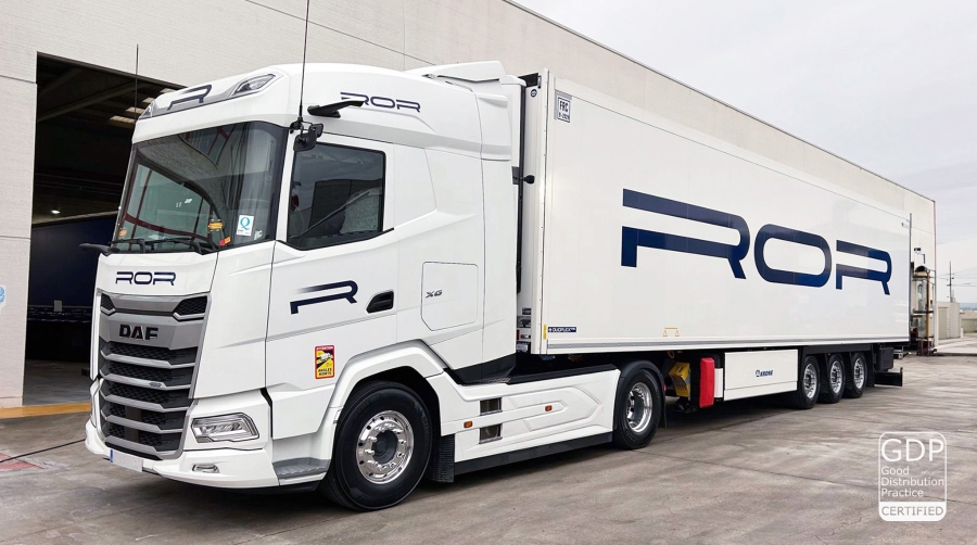 La obtención de la certificación GDP acredita que ROR Logístico cumple con los requisitos europeos para el transporte y la distribución segura de productos farmacéuticos.