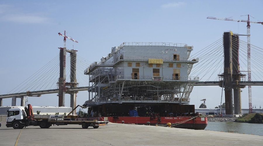 Está previsto que la estructura parta el próximo 17 de junio del recinto sevillano.