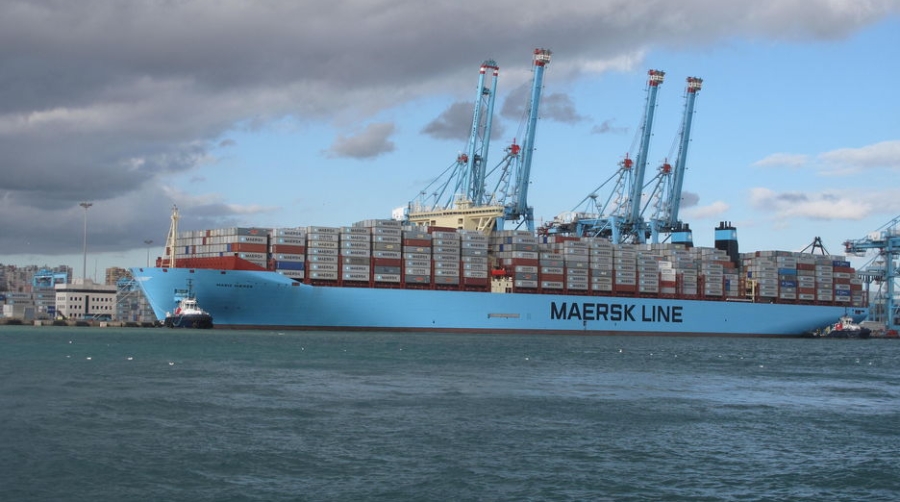 El &ldquo;Marie Maersk&rdquo;, segundo Triple-E que escala en el Puerto Bah&iacute;a de Algeciras