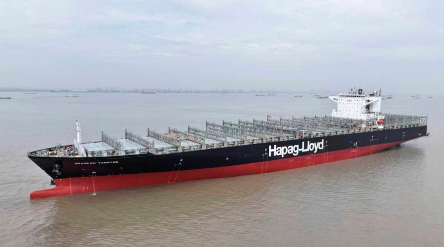 Hapag-Lloyd culmina la primera conversión a metanol de un buque de 10.100 TEUs