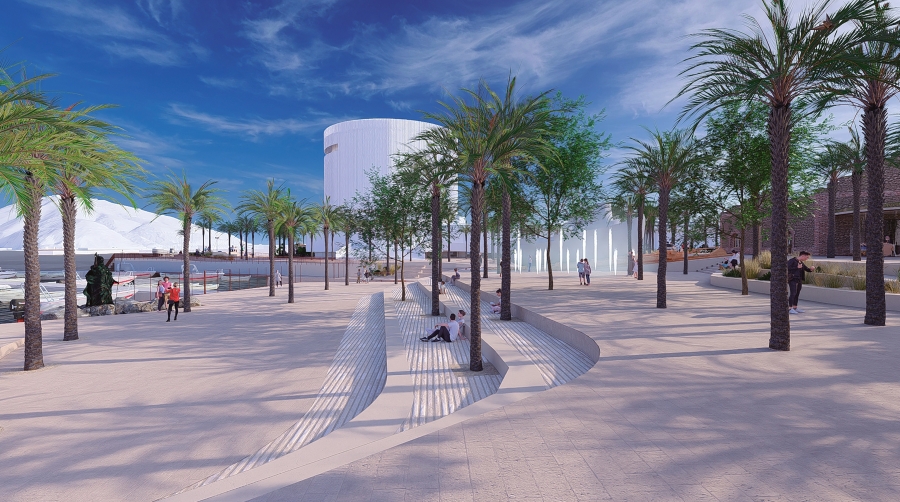 La Autoridad Portuaria de Cartagena ha iniciado una ambiciosa remodelación de la fachada marítima.