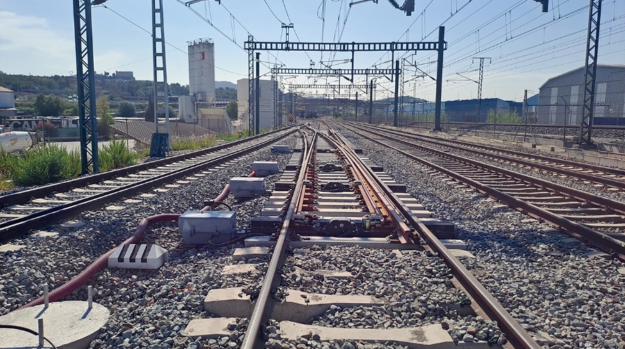 Las obras forman parte del Corredor Mediterráneo y pretenden reforzar la capacidad operativa de un punto clave de la red ferroviaria de Catalunya.
