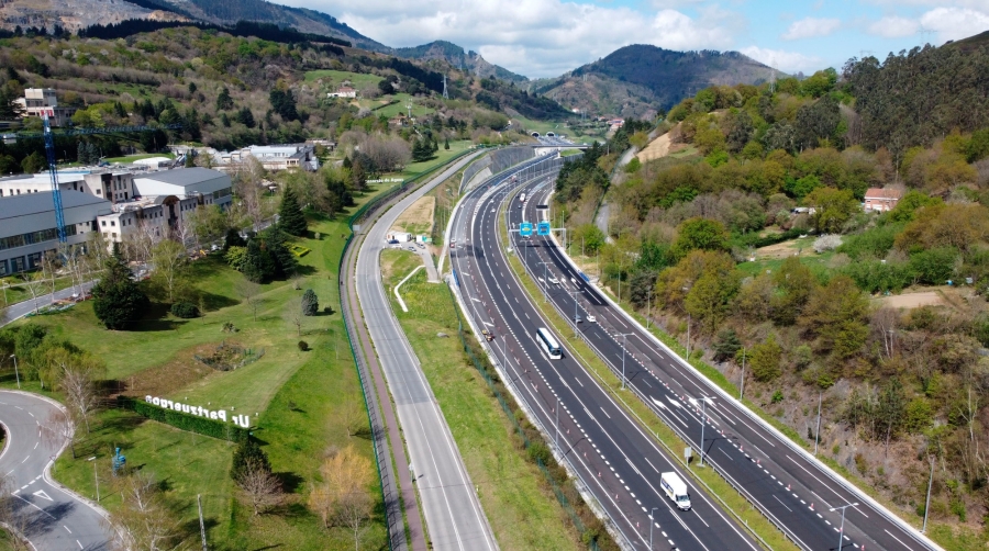 El pago por uso redirecciona el tráfico pesado en Bizkaia, que aumentó sólo un 0,6% en 2024