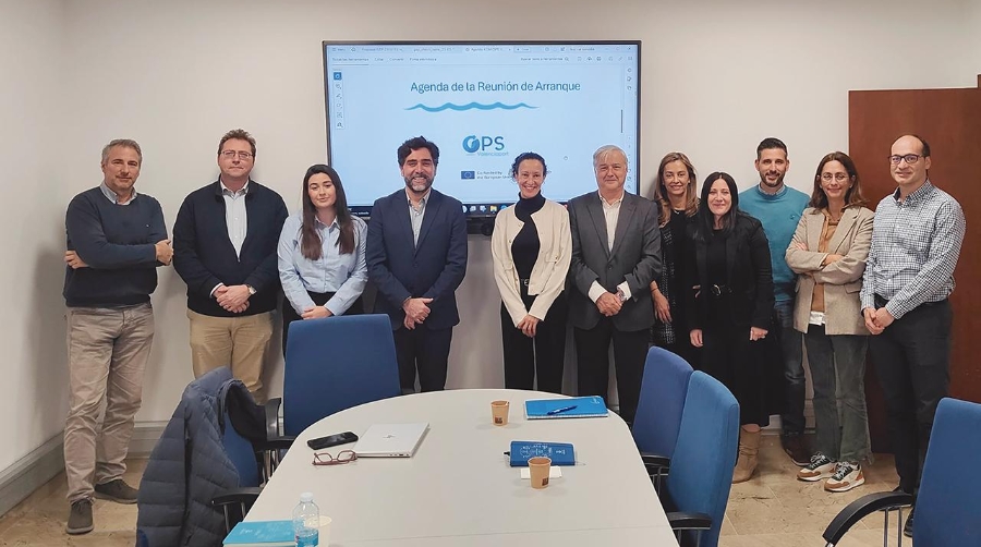 La primera reunión del proyecto se celebró ayer en la sede de la Autoridad Portuaria de Valencia.