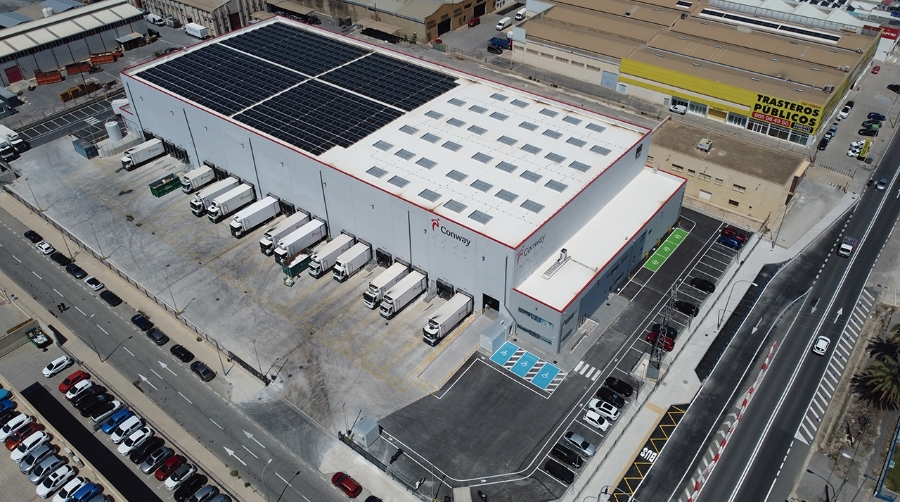 El inmueble de Alicante está alquilado a Conway.