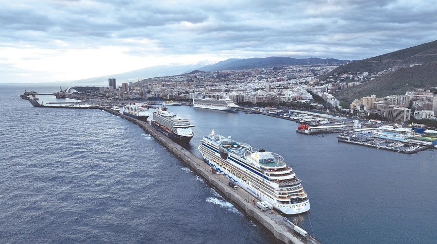 Puertos de Tenerife promocionará en Seatrade Cruise Global los servicios dedicados al tráfico de cruceros.