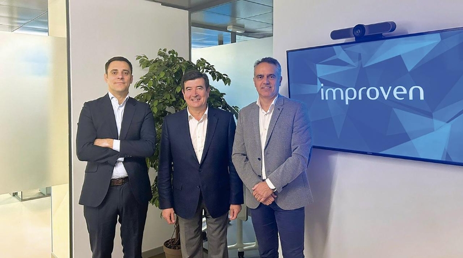 Guillermo Prats, socio de Improven, Fernando Giner, consejero asesor y Sergio Gordillo, socio director de Improven.