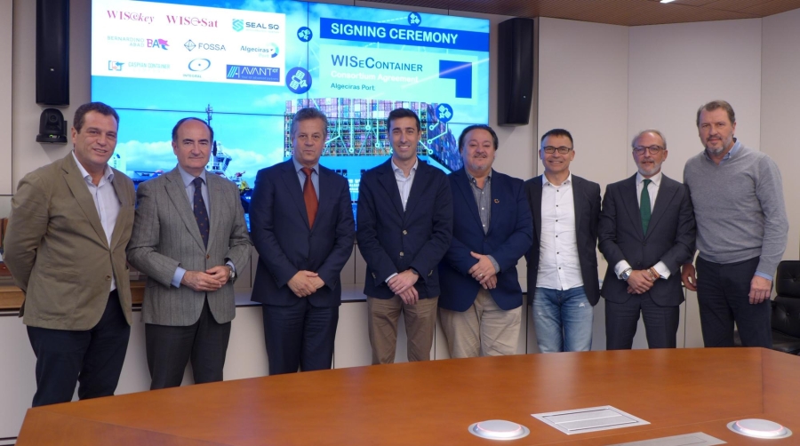 La AP de Algeciras y WiSeKey se unen en un proyecto pionero de transformación digital