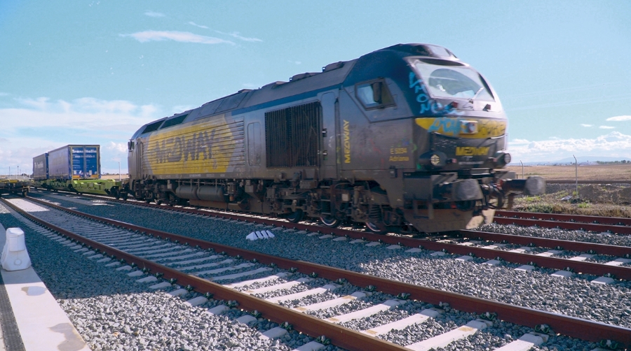 Esta autopista ferroviaria permitirá conectar el Puerto de Valencia con Portugal.