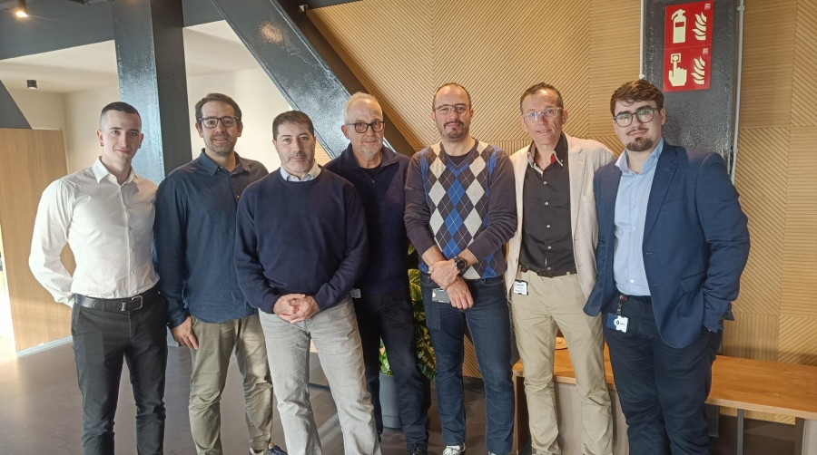 Equipo de Solport en su recién llegada a las nuevas instalaciones del DFactory Barcelona.
