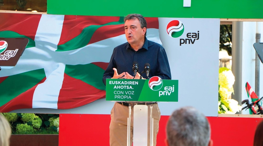 Aitor Esteban, candidato del PNV por Vizcaya.