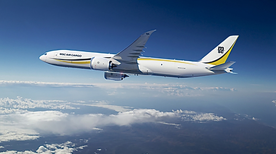 El 777-8 Freighter ofrece la mayor capacidad de carga útil.