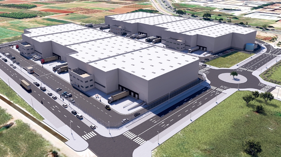 La plataforma está compuesta por dos naves independientes de 16.000 metros cuadrados y 14.000 metros cuadrados.