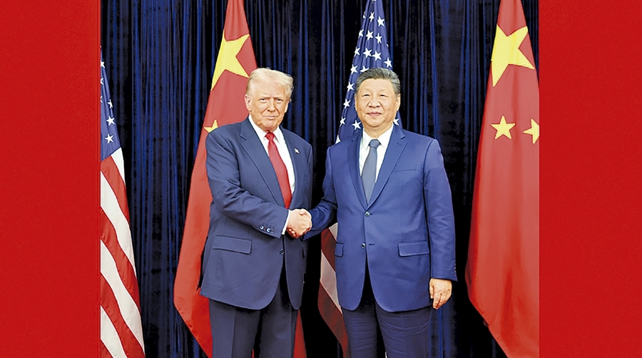 Donald Trump, presidente de Estados Unidos y Xi Jinping, presidente de China, se han reunido en Corea del Sur.