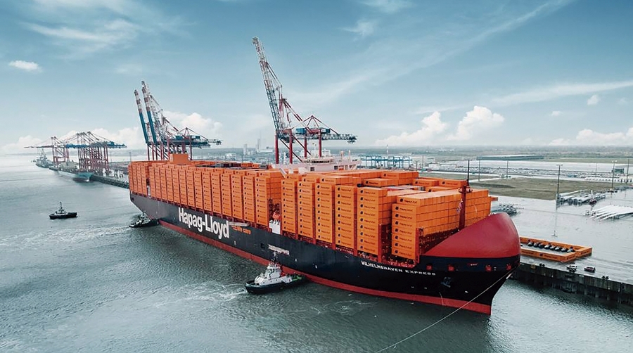 El volumen de transporte marítimo alcanzó los 3,2 millones de TEUs.