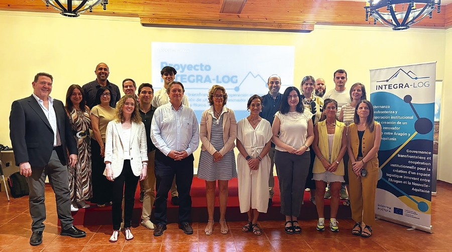 INTEGRA-LOG impulsa la logística entre Aragón y Nueva Aquitania