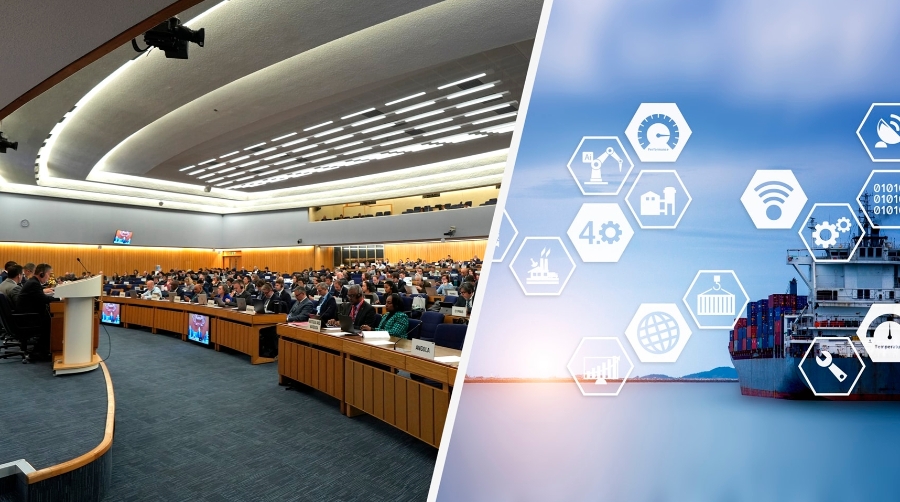 La OMI acelera los avances en digitalización para mejorar la seguridad y la protección marítimas.