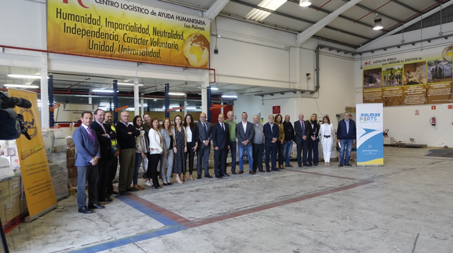 La Comunidad Portuaria de Las Palmas se vuelca con la Semana Solidaria del Banco de Alimentos