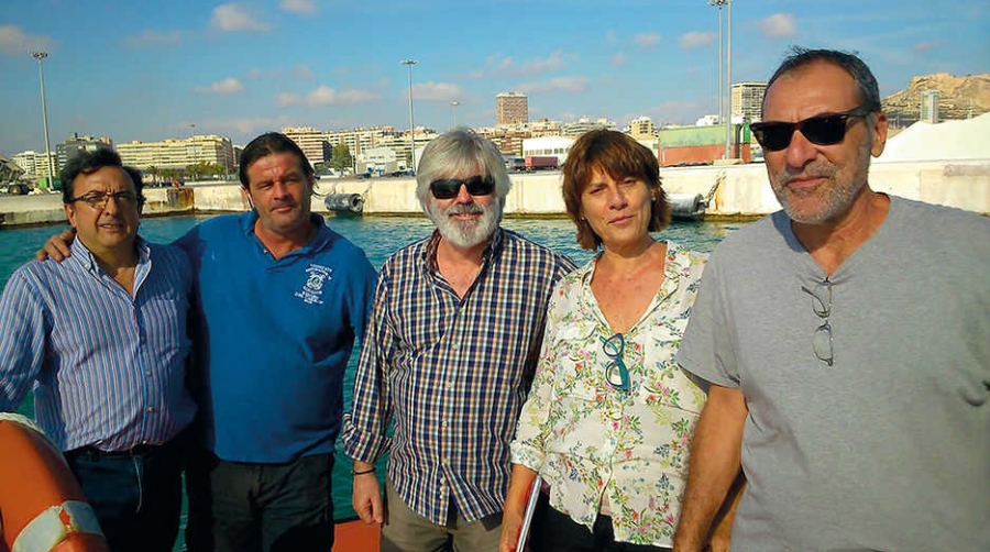 Podemos conoce la operativa del Puerto de Alicante gracias a ATDAPA