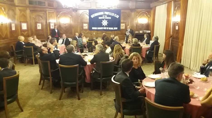 El Propeller Club del Pa&iacute;s Vasco destina la recaudaci&oacute;n de su II Cena Ben&eacute;fica a la asociaci&oacute;n local Hazbide