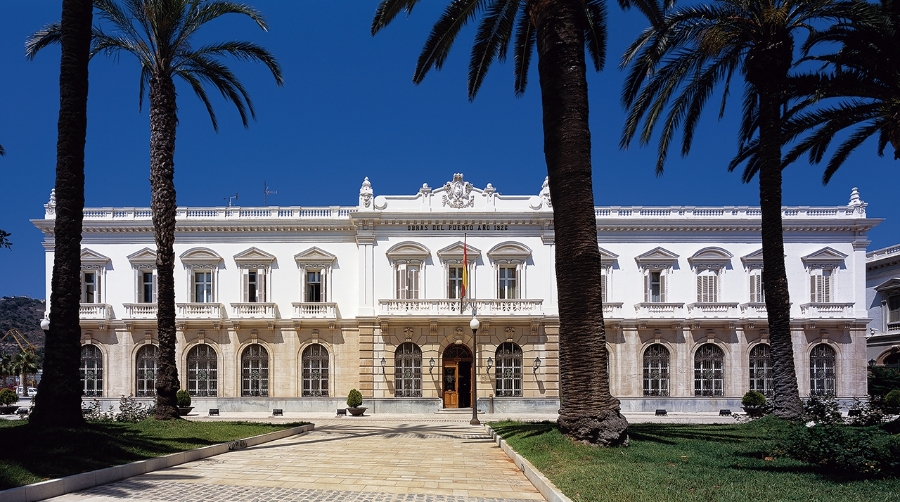 Edificio de la Autoridad Portuaria de Cartagena.