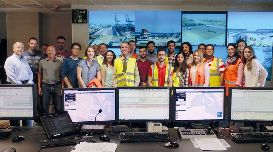 Los alumnos del M&aacute;ster visitan el Centro de Control de Emergencias y Valencia Terminal Europa