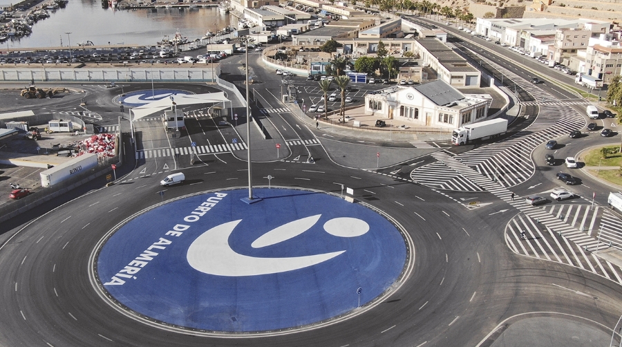 Con la nueva entrada, la circulación del tráfico pesado gana fluidez