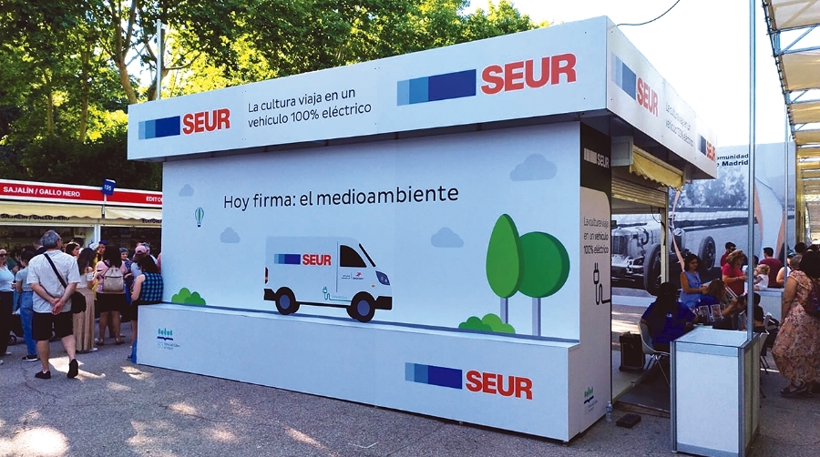 La Feria del Libro de Madrid renueva su confianza en Seur