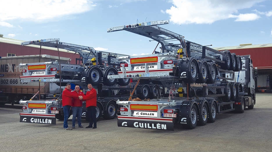 El pasado 15 de marzo se formaliz&oacute; la entrega de ocho nuevos semirremolques Guillen a Westtransit.