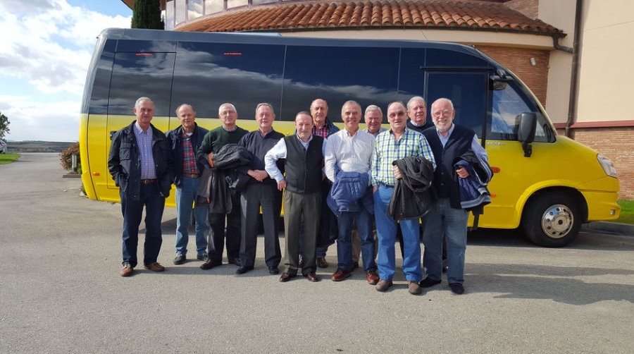 Jubilados de MacAndrews celebran un encuentro en la Rioja alavesa