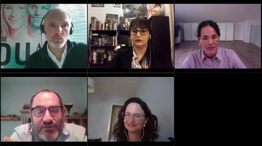 Participantes en el webinar sobre PD Dual.