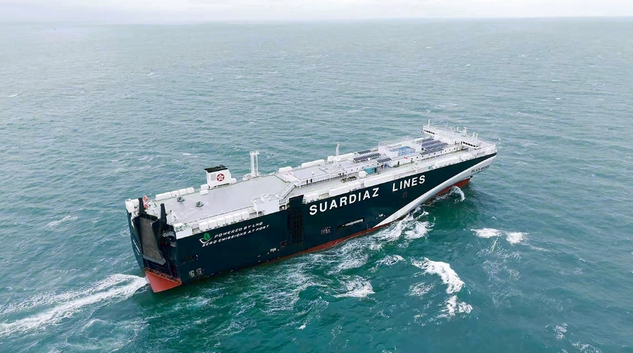 Suardiaz Group incorpora su primer PCTC dual, el “RS Atlantico”