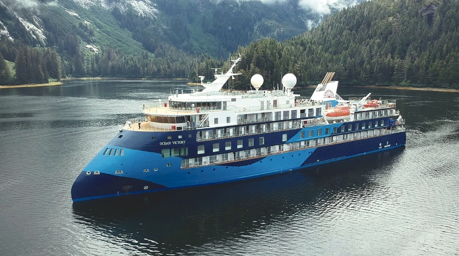 El crucero boutique “Ocean Victory”.